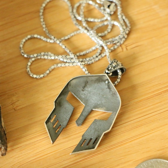 Silver GLADIATOR men’s necklace Vegas Knights. - Picture 7 of 8